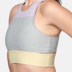 Outdoor Voices Slashback cropped top